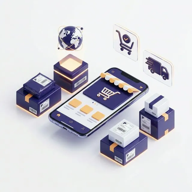 التجارة الإلكترونية والشحن