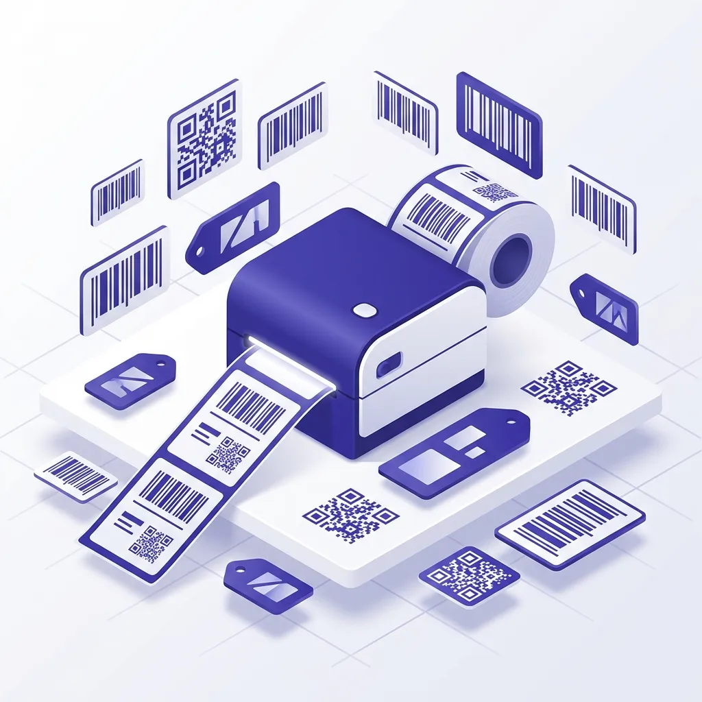 الطباعة والباركود
